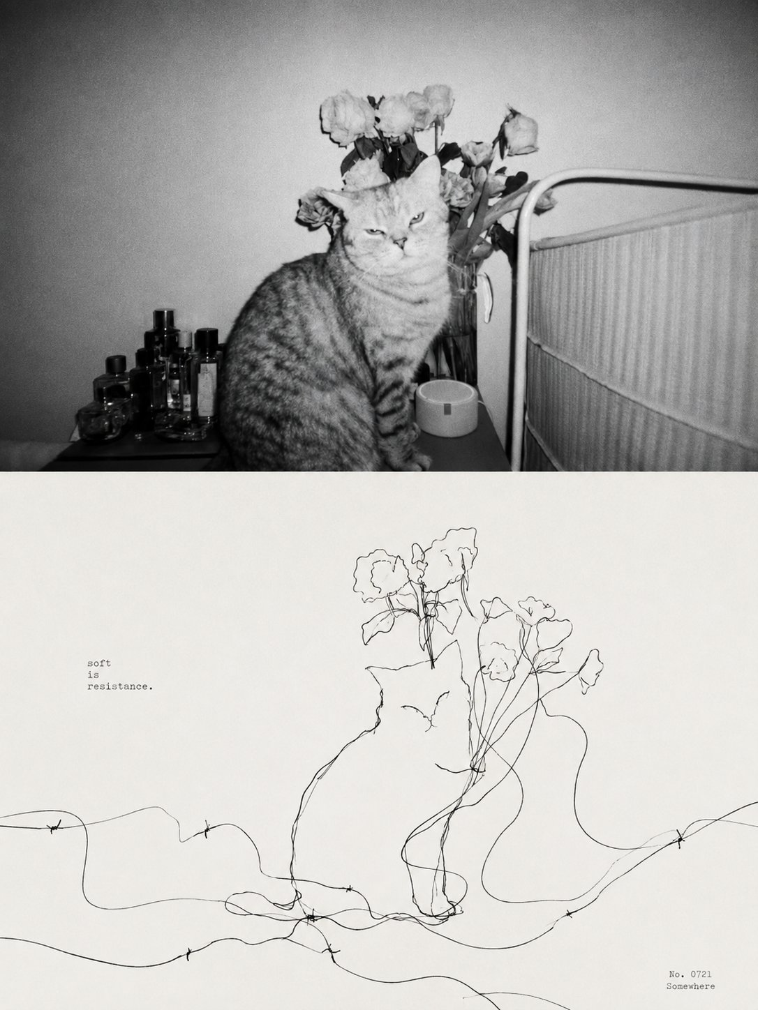 Conceptual Line Illustration artwork example 3