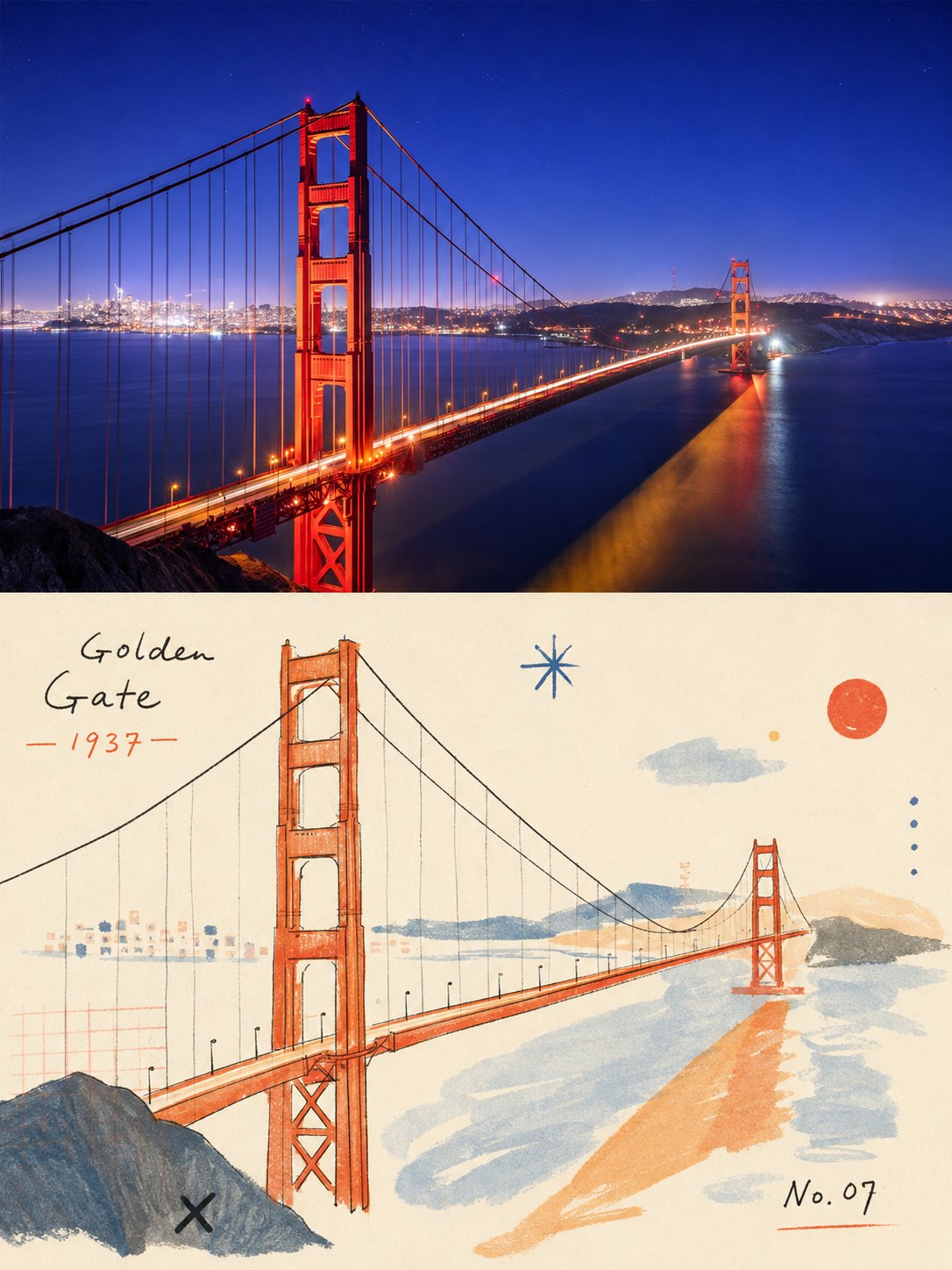 Modernist Editorial Illustration artwork example 3