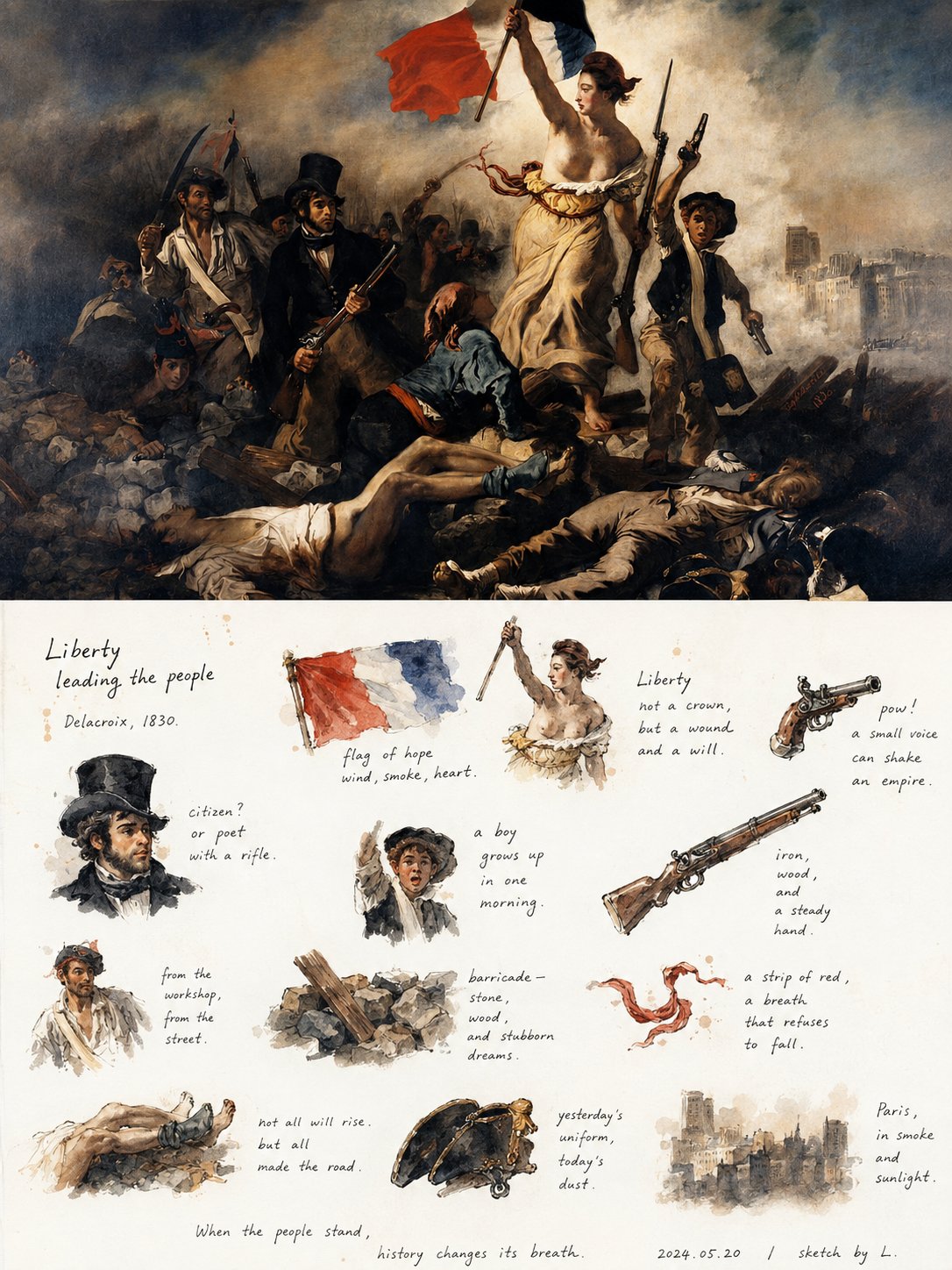 Handwritten Observation Atlas artwork example 2