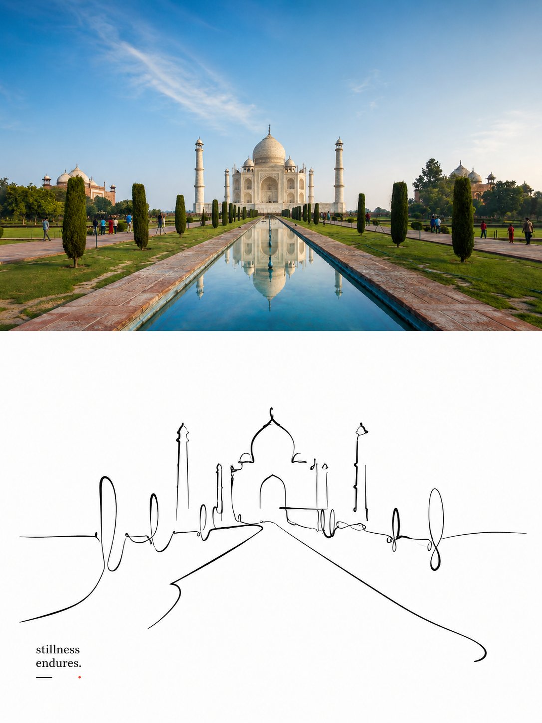 Minimal Philosophical Linework artwork example 2