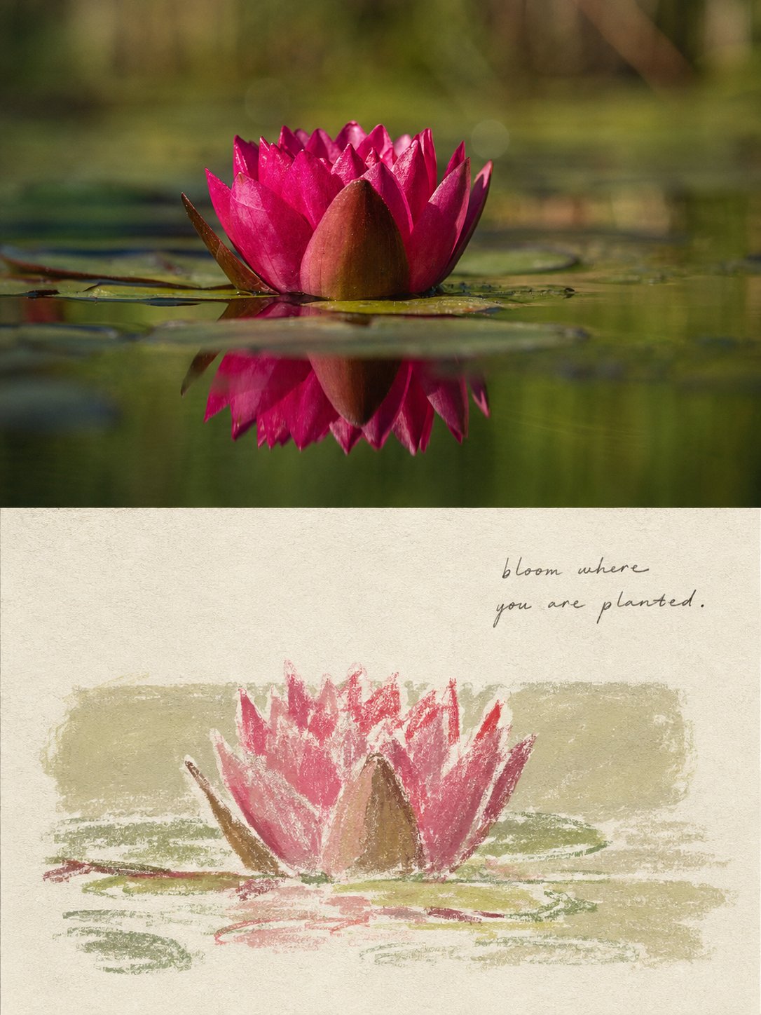 Wax-Pastel Drawing artwork example 2