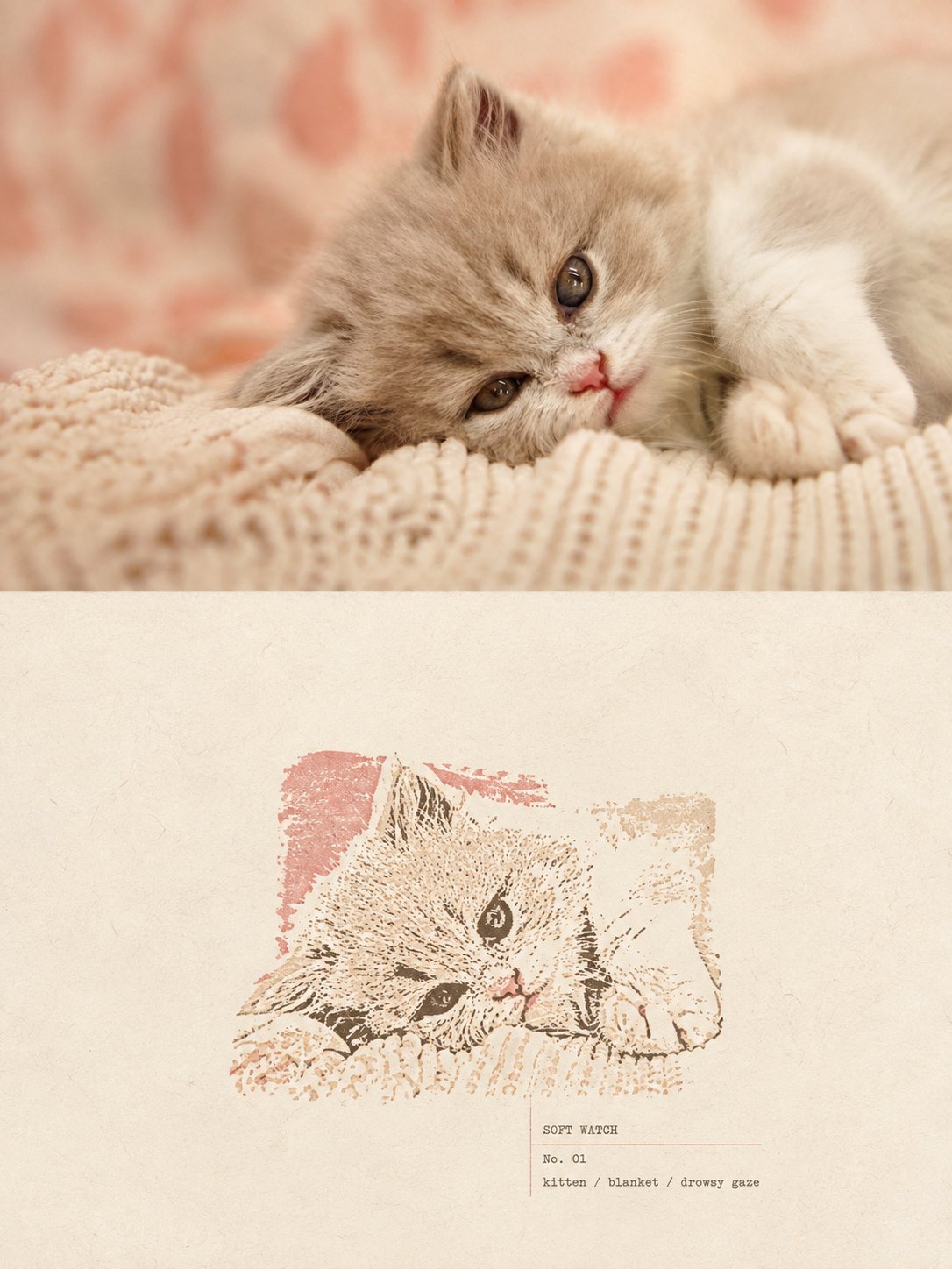 Multicolor Rubber Stamp artwork example 3