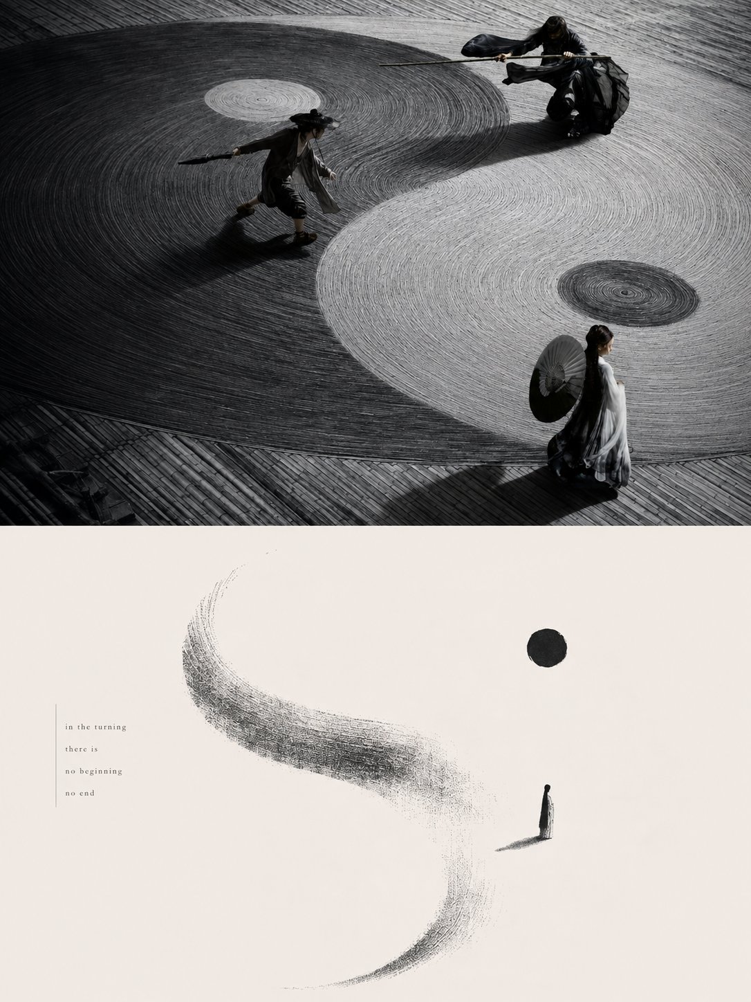 Zen Black-Form Meditation artwork example 3