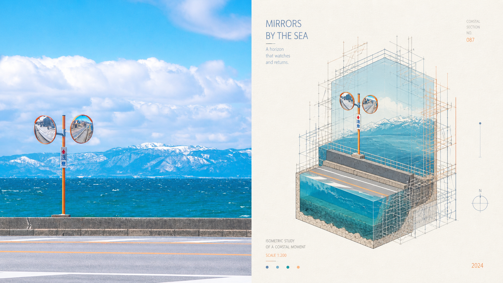 Isometric Architectural Miniature photo art example
