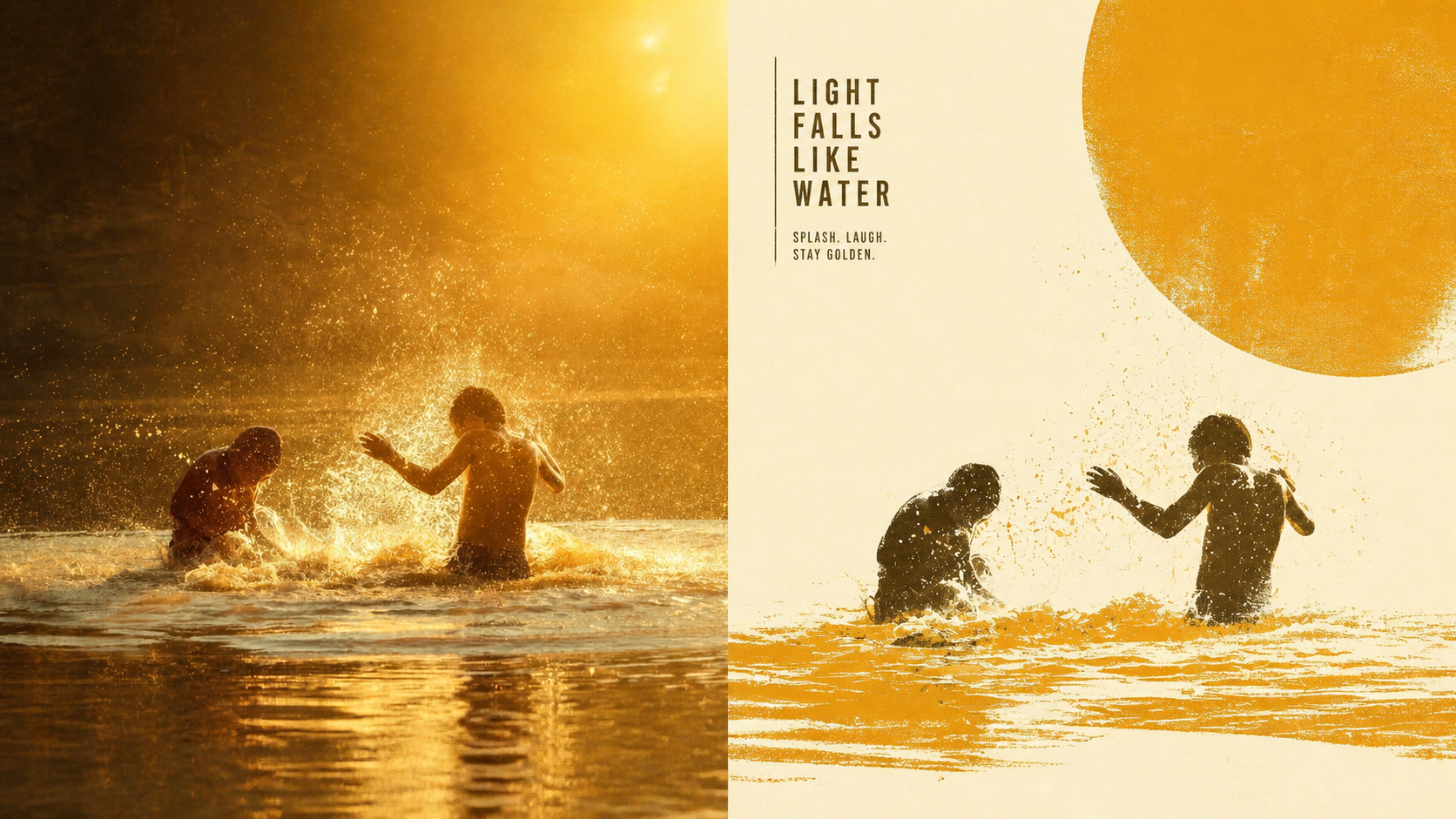 Limited-Color Screen-Print Illustration photo art example