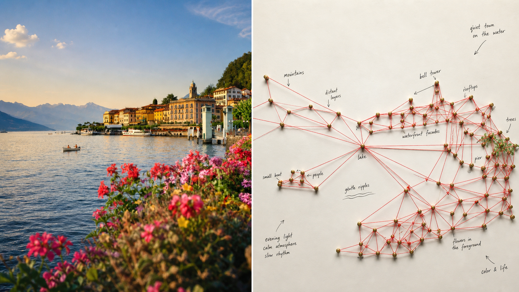 Red-String Systems Map photo art example