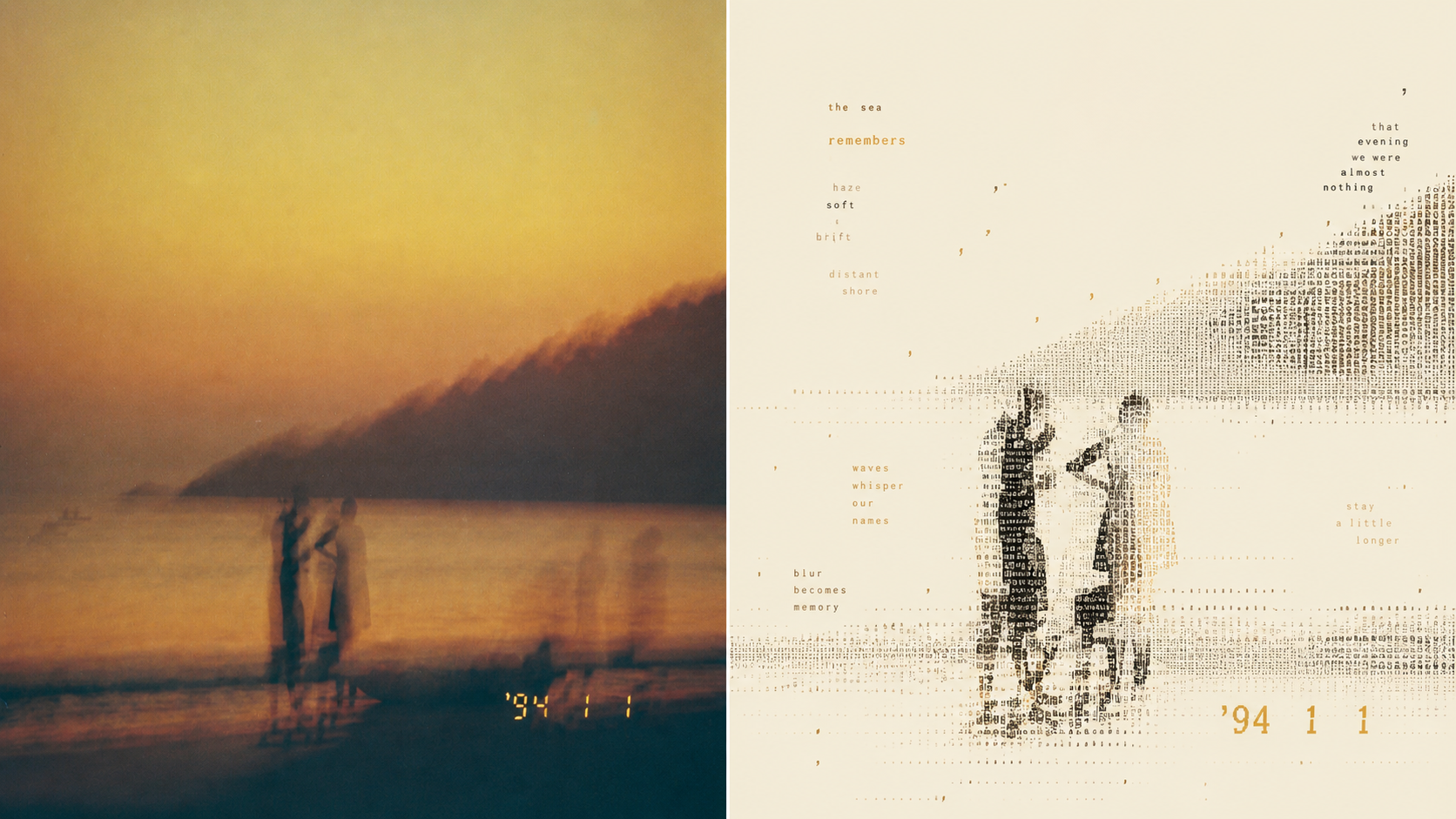 Experimental Typographic Image photo art example