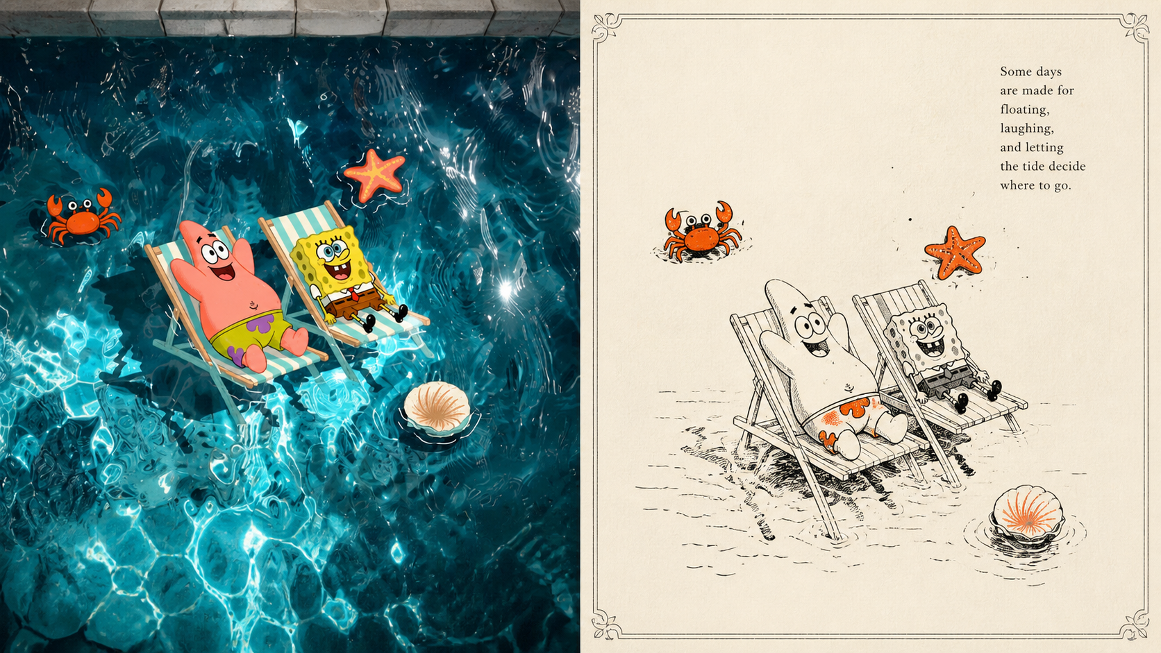 Vintage Book Spot-Color Illustration artwork example 2