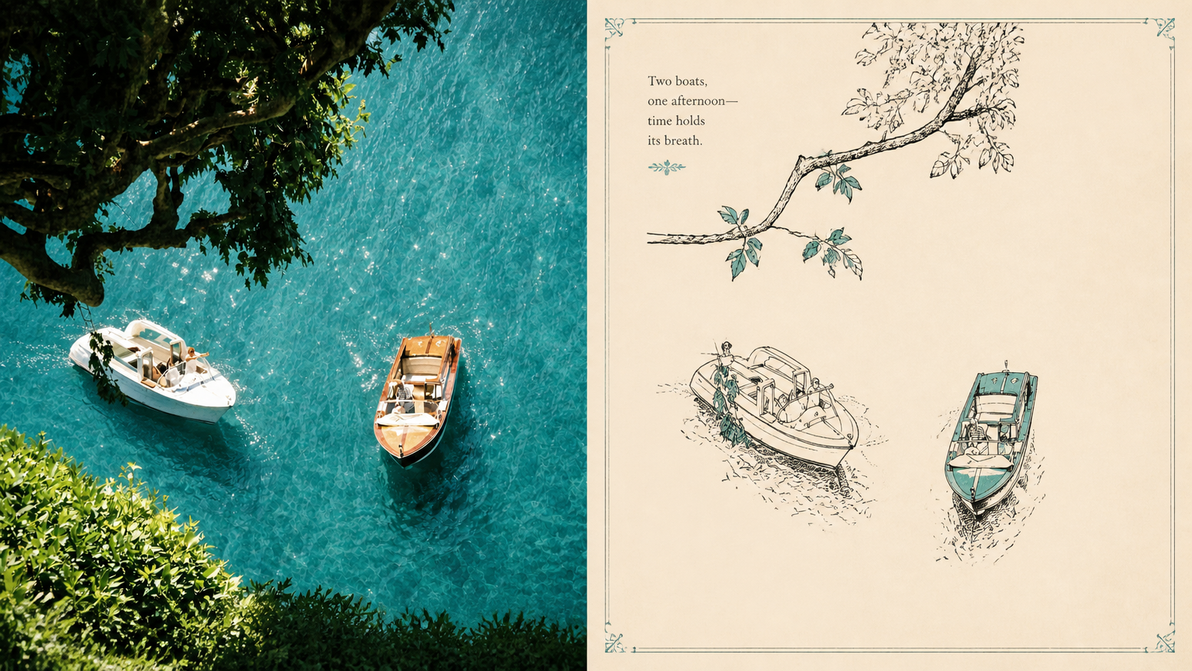 Vintage Book Spot-Color Illustration artwork example 3