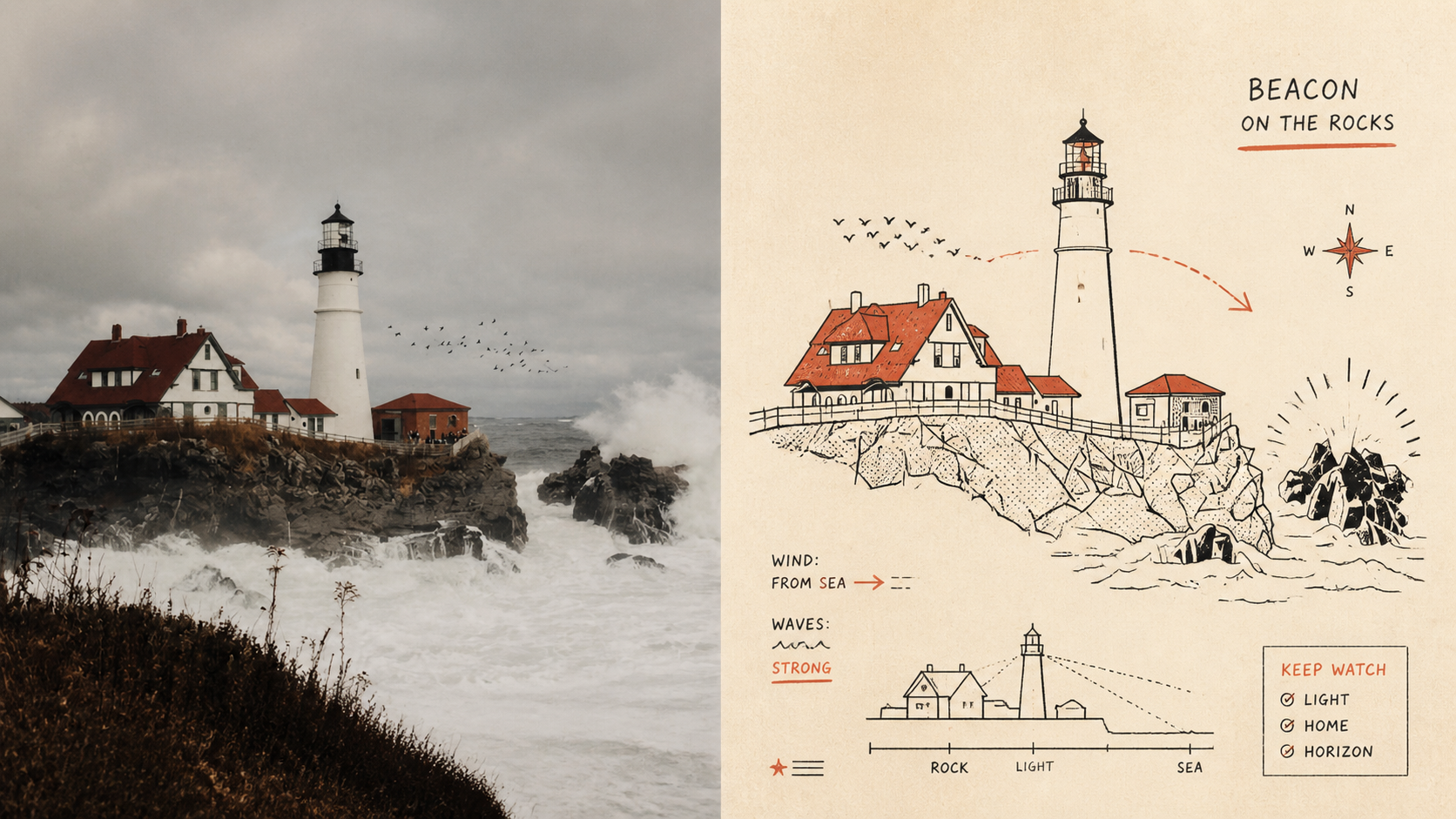 Retro Folk Commercial Illustration photo art example