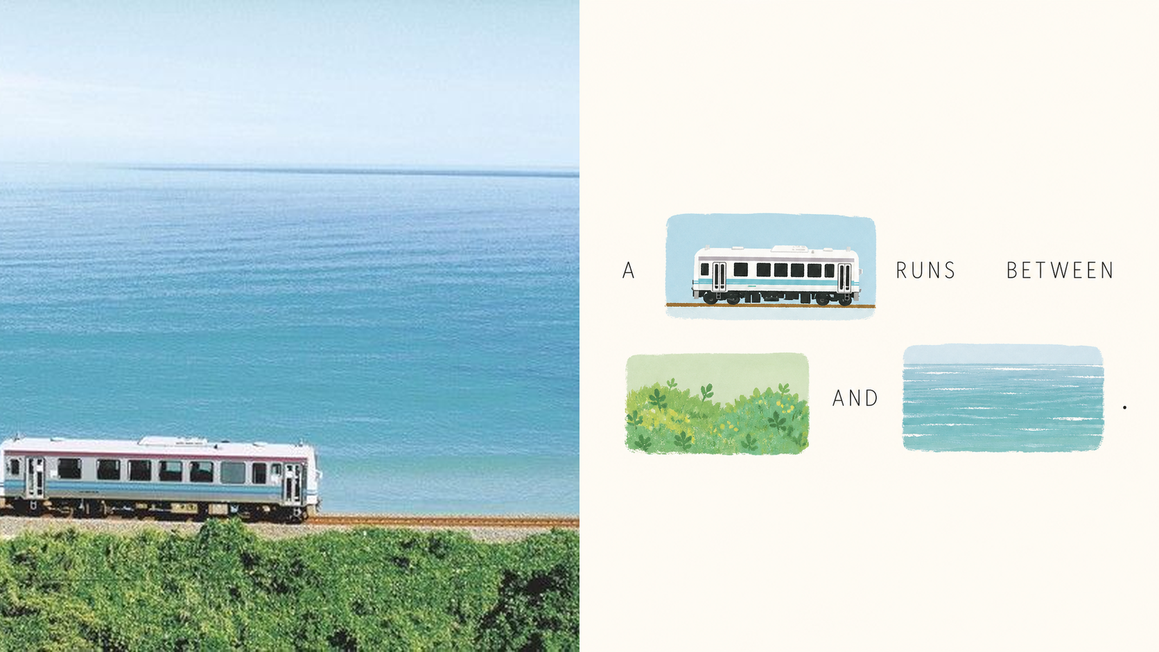 Rebus Visual Sentence photo art example