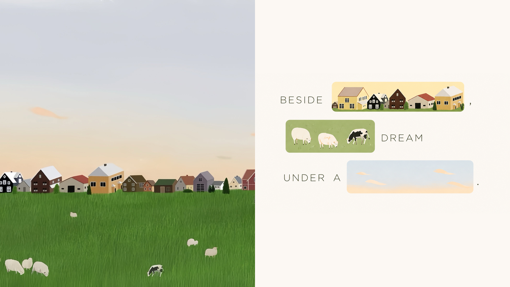 Rebus Visual Sentence artwork example 2