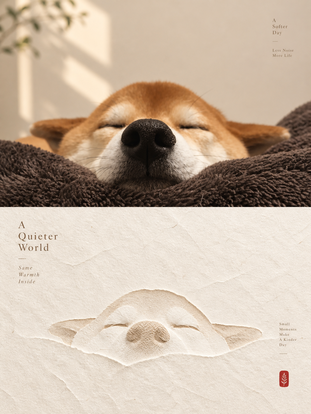 Oriental Minimalist Paper Relief artwork example 3
