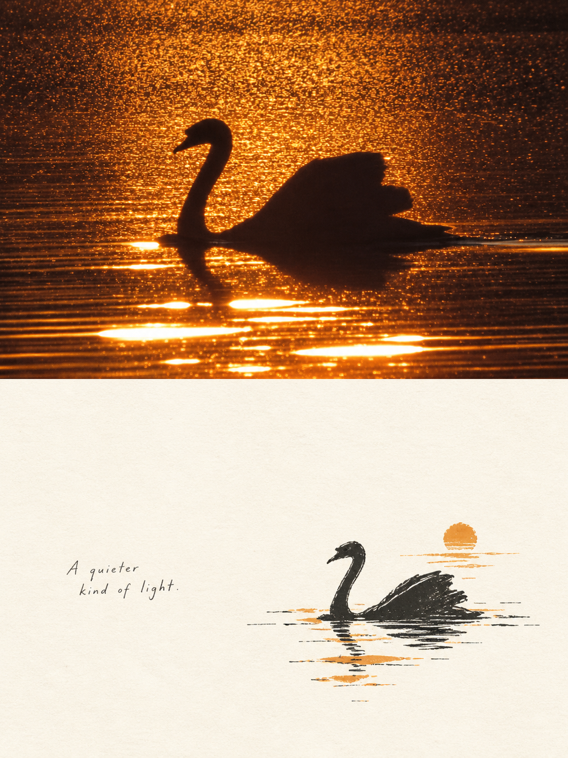 Isolated Ink-Line Vignette Illustration artwork example 3
