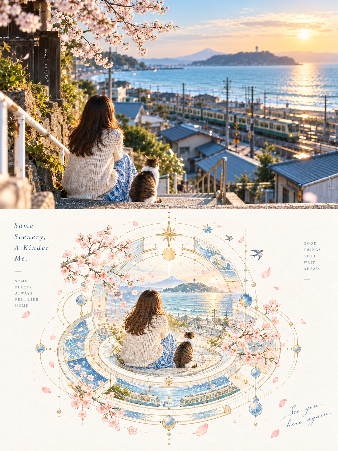 工笔线描微立体法阵转绘效果