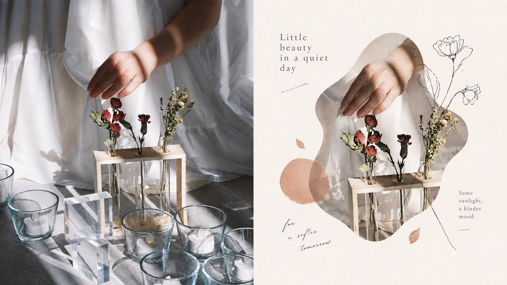 Warm Organic Editorial Collage artwork example 2